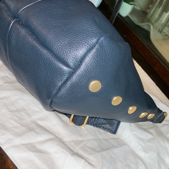 NWOT Hammitt Morgan Small Crossbody Shoulder Bag Navy Tides BG MSRP $395 - Picture 7 of 11